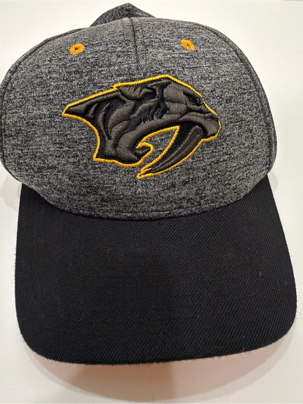 Nashville Predators NHL Arena Exclusive SnapBack Baseball Hat Adult Grey/Black